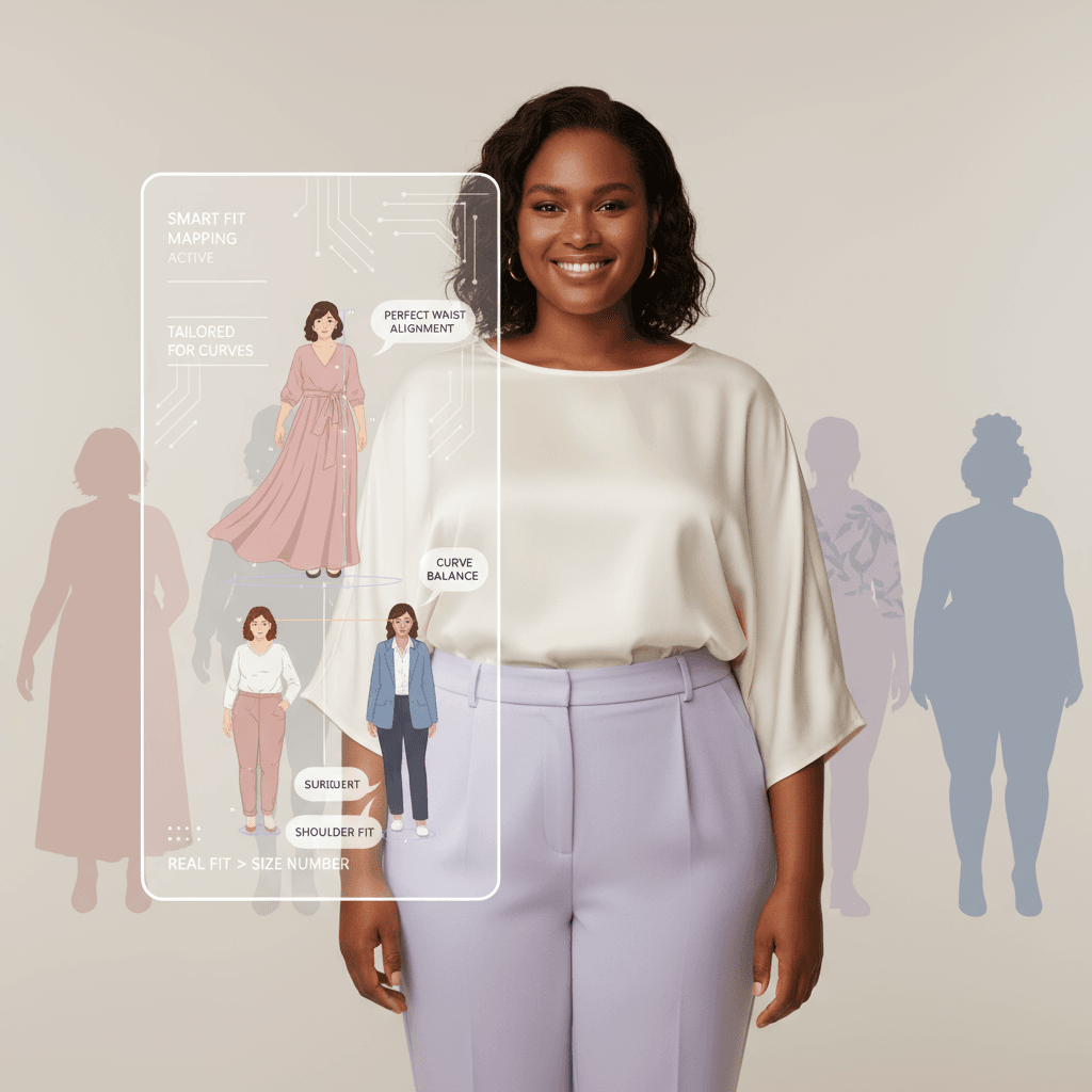 Plus-Size Outfit Planning with AI — Your Curve, Your Style