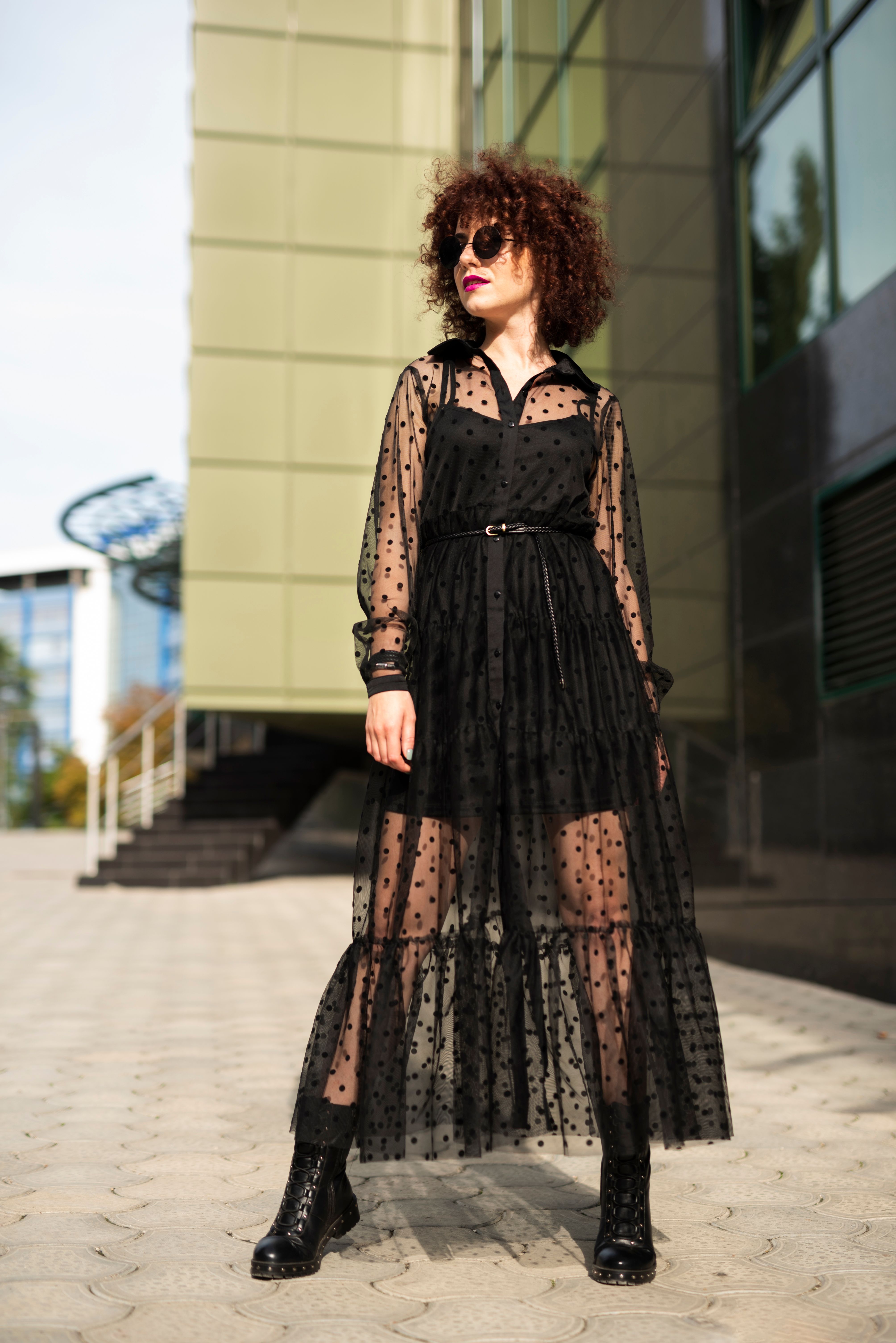 Sheer Dresses, Styled by AI: From Risky to Radiant