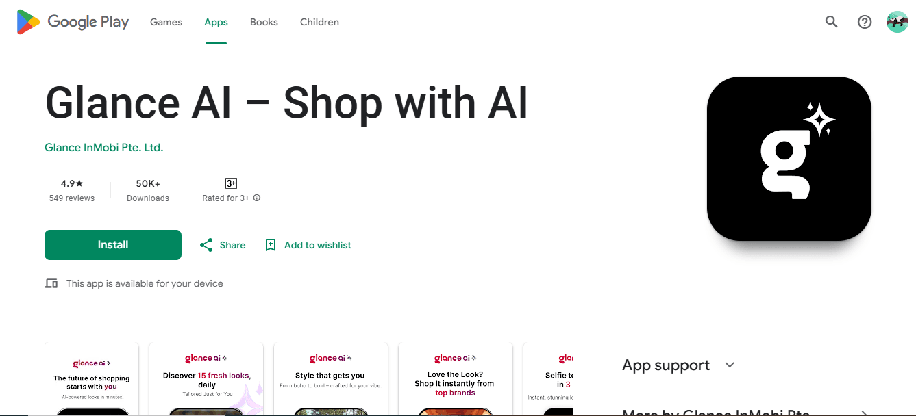 Glance AI: Best Outfit Creator App for Your Personal Style 