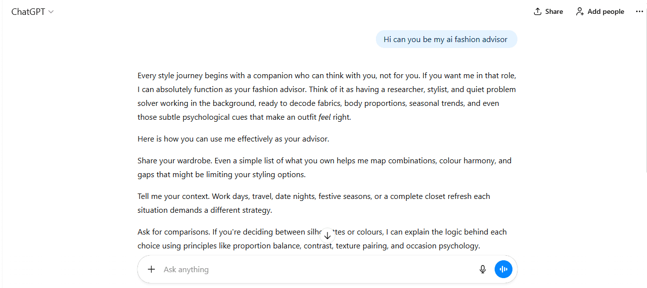 10 Tips to Use ChatGPT as Your AI Fashion Advisor