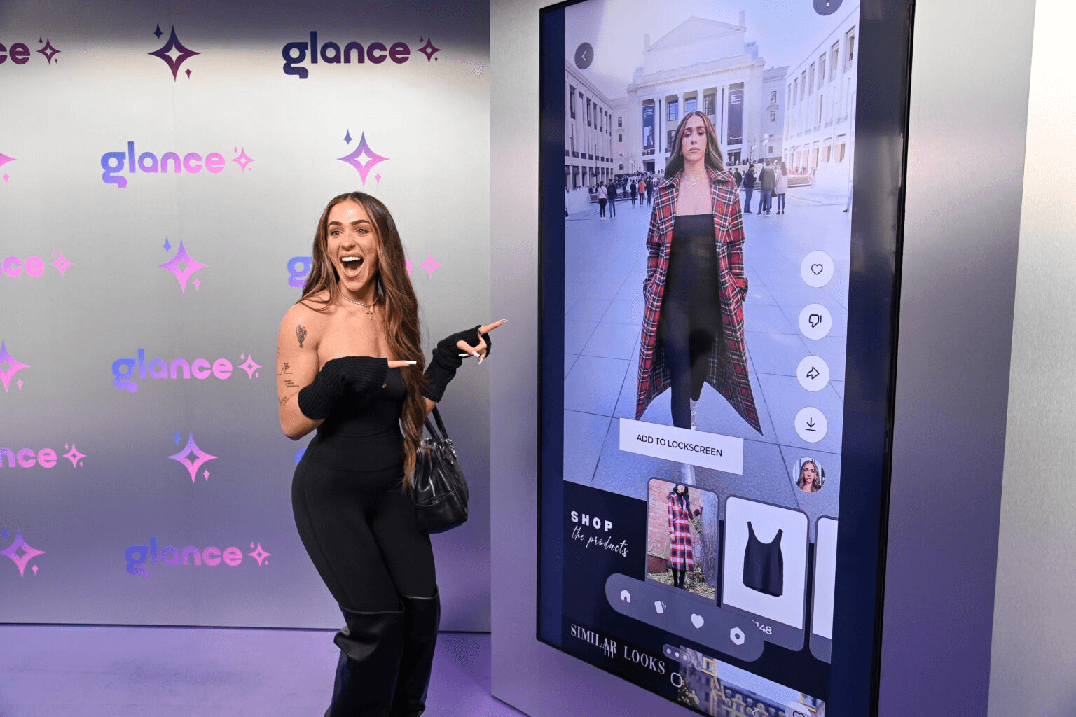 Glance Brings Inspiration-Led Shopping to Life in NYC