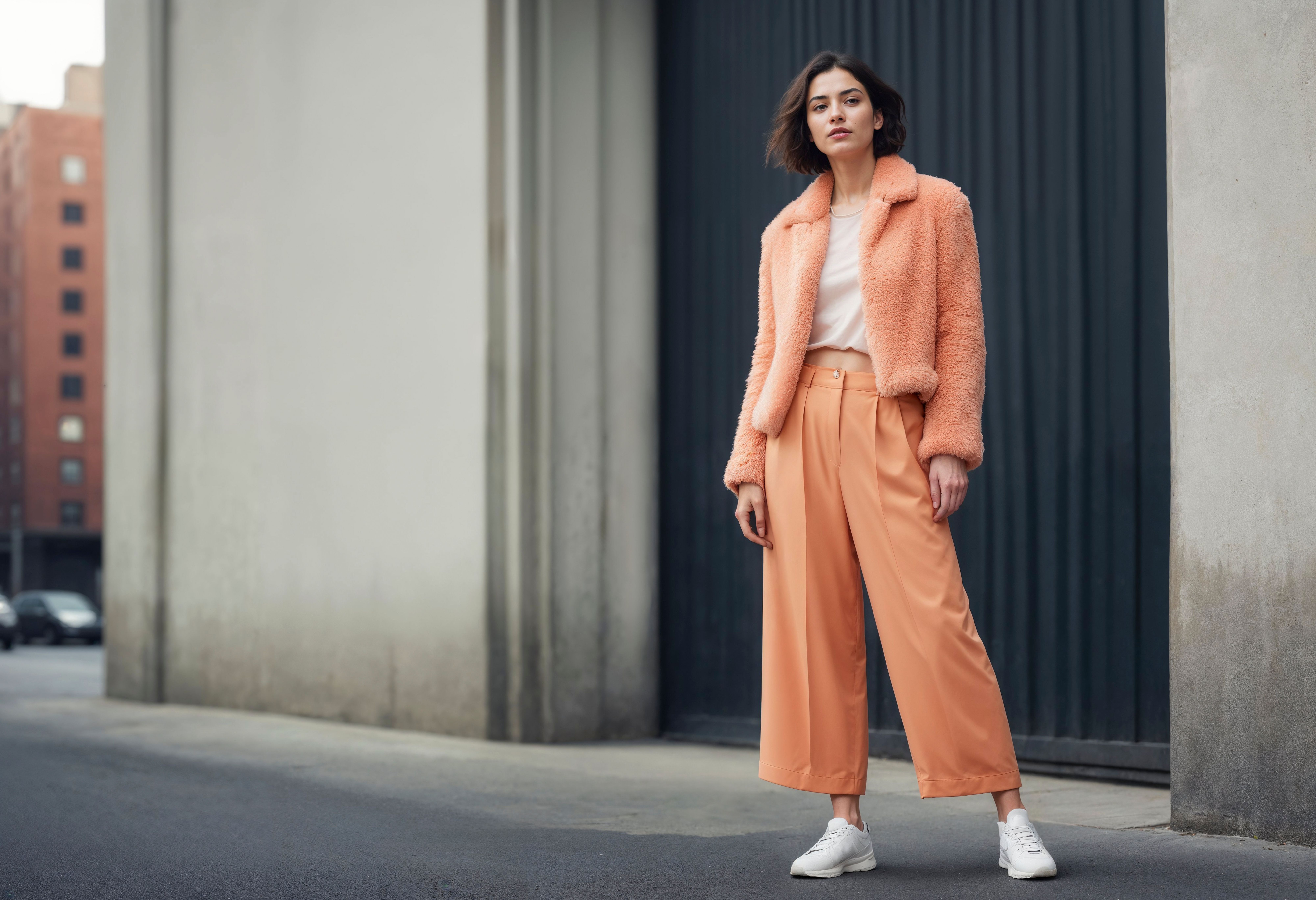 How AI Styles Wide Leg Cropped Pants for Every Body in 2025